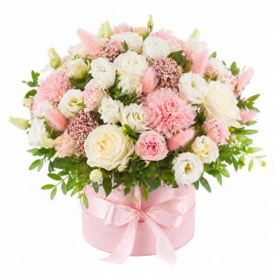 Цветы в коробке «Мистический вечер»